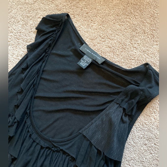 Black Ruffle Tank Top 🖤✨🖤✨ - Picture 8 of 8